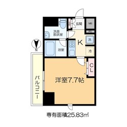 ルフレイムーブル北千住の物件間取画像